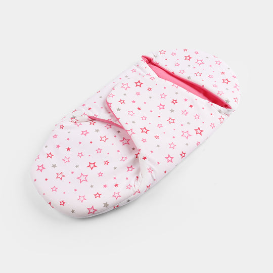 Infant Baby Foam Swaddle Star | Pink