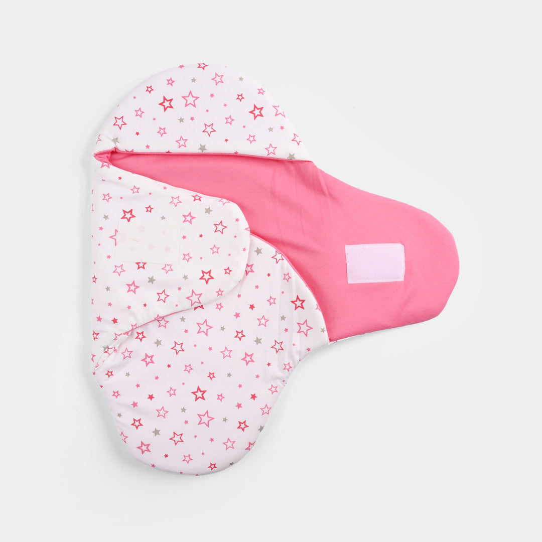 Infant Baby Foam Swaddle Star | Pink