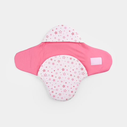 Infant Baby Foam Swaddle Star | Pink