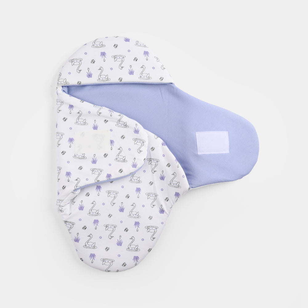 Infant Baby Foam Swaddle Duck | Purple