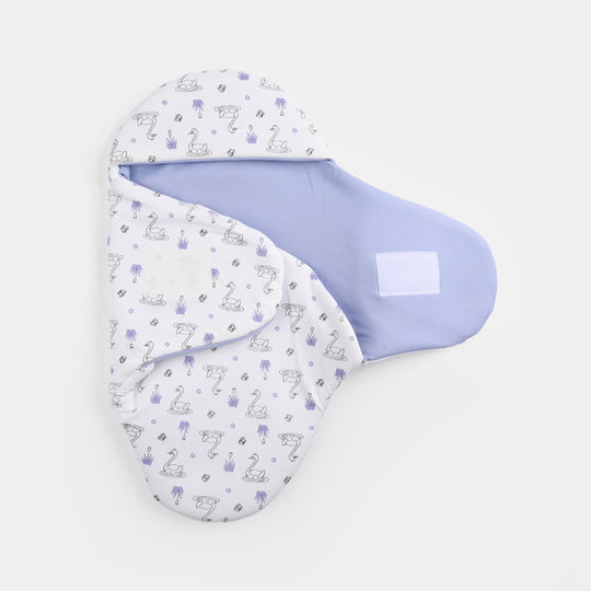 Infant Baby Foam Swaddle Duck | Purple