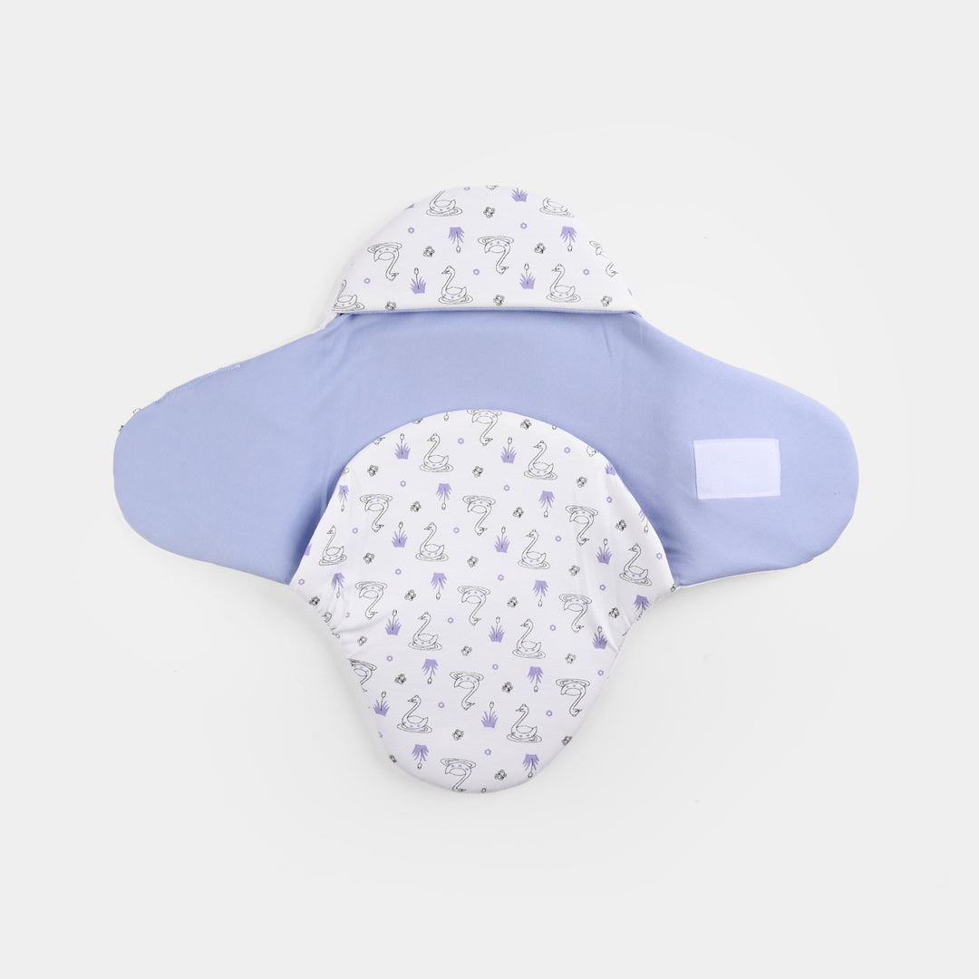 Infant Baby Foam Swaddle Duck | Purple