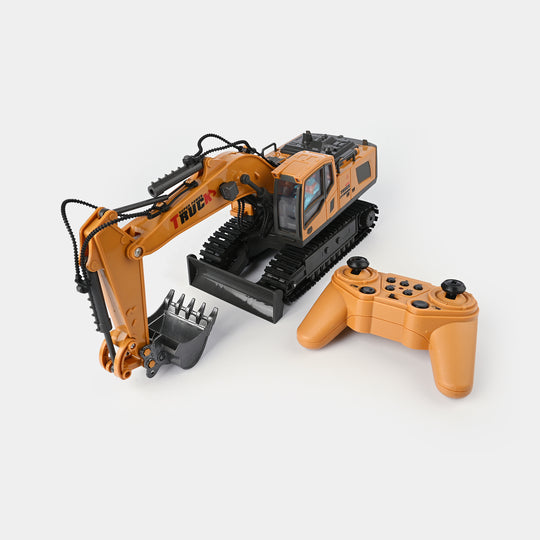 Remote Control Alloy Spray Excavator For Kids