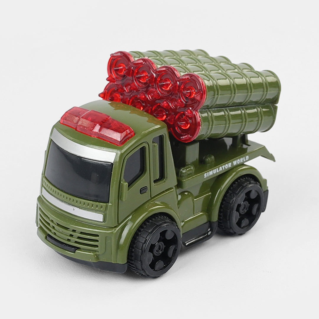 Friction Mini Vehicle Toy For Kids