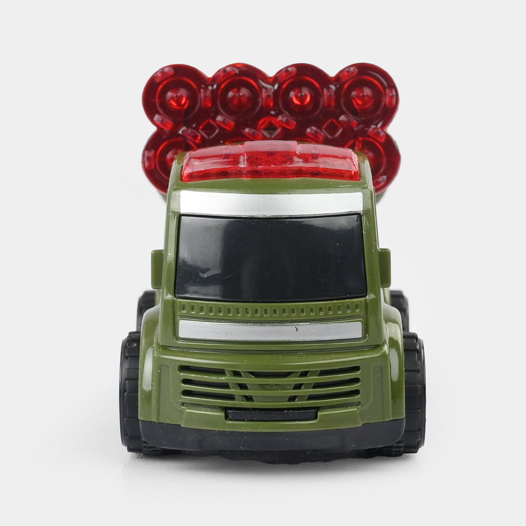 Friction Mini Vehicle Toy For Kids