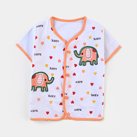 Baby Cotton Vest 3Pcs Printed