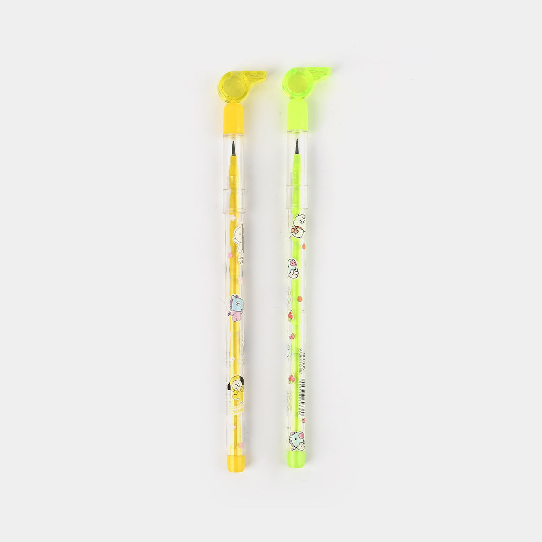 Non Sharpening Stacking 2PCs Pencil For Kids