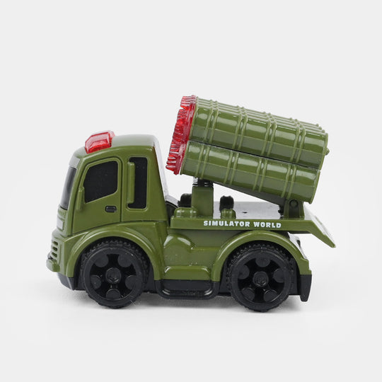 Friction Mini Vehicle Toy For Kids