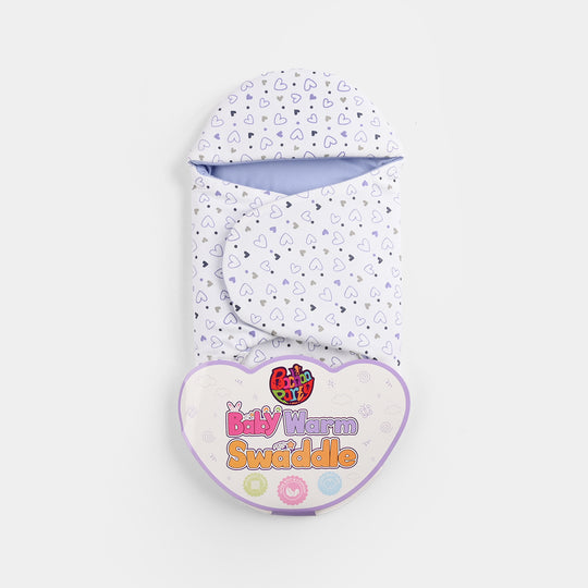 Infant Baby Foam Swaddle Star | Purple