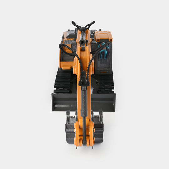 Remote Control Alloy Spray Excavator For Kids