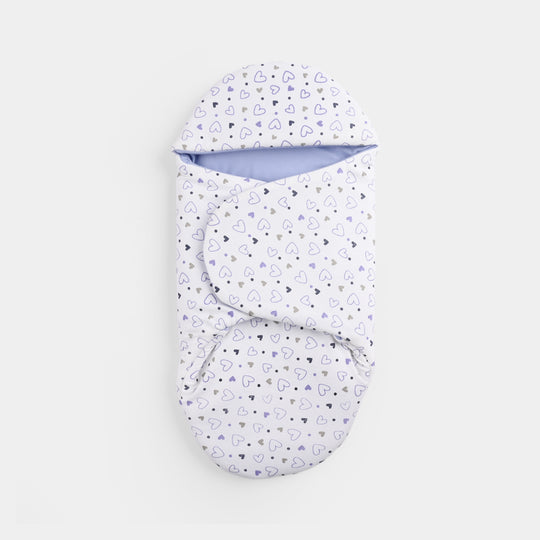 Infant Baby Foam Swaddle Star | Purple