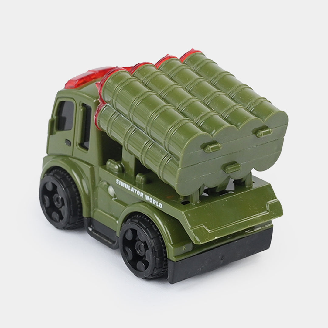 Friction Mini Vehicle Toy For Kids