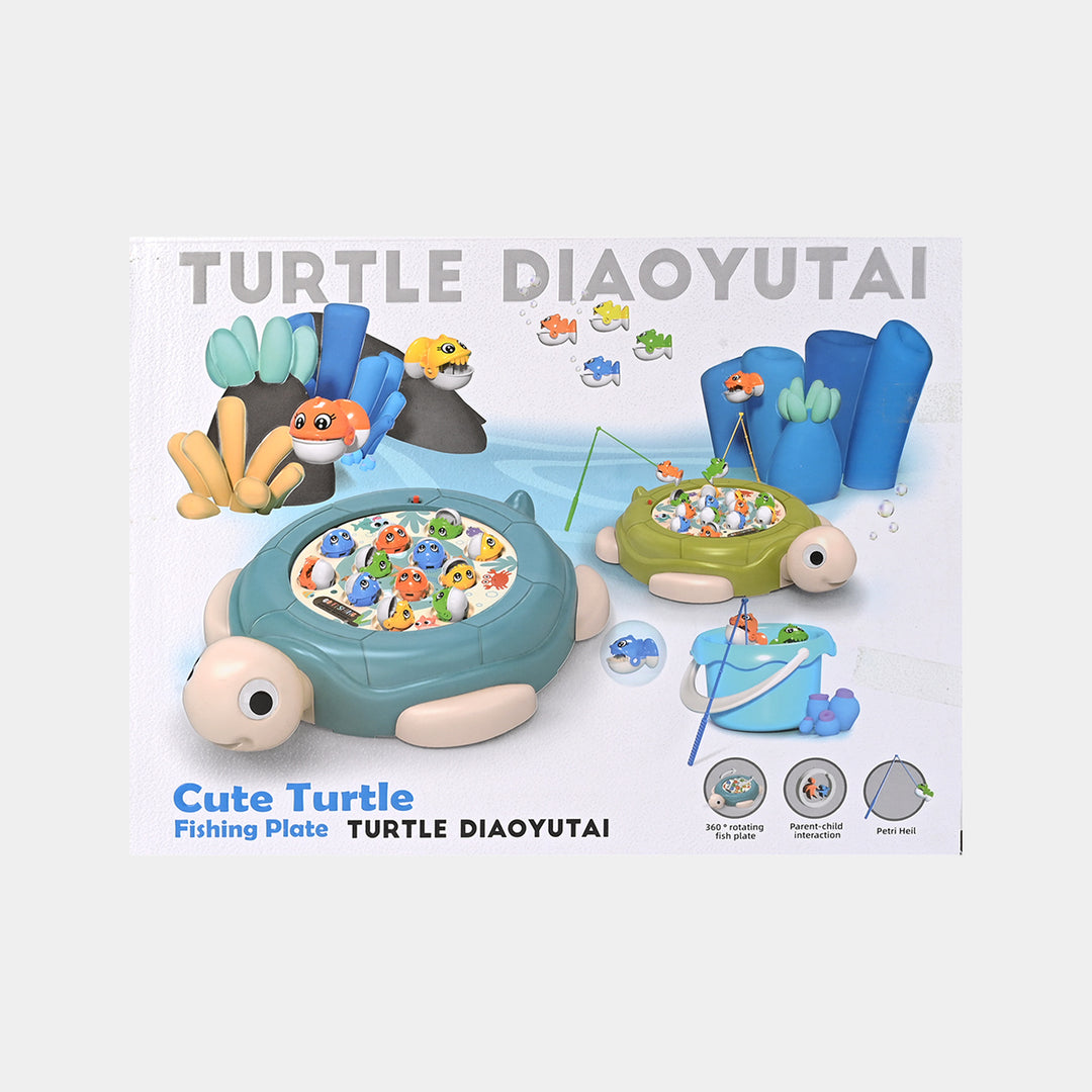 Turtle Fishing Game With Music For Kids