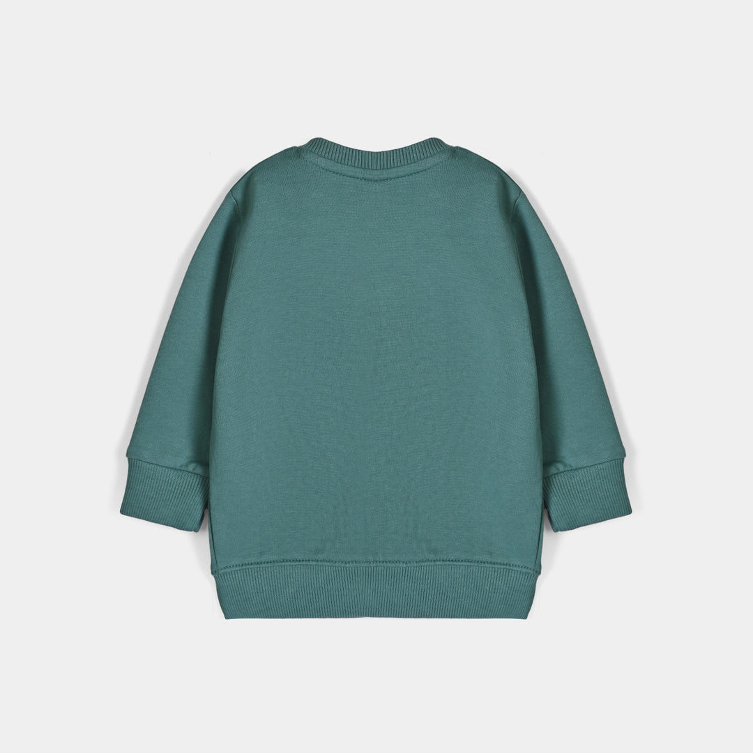 Infant Boys Cotton Terry Sweatshirt Lucky Friends