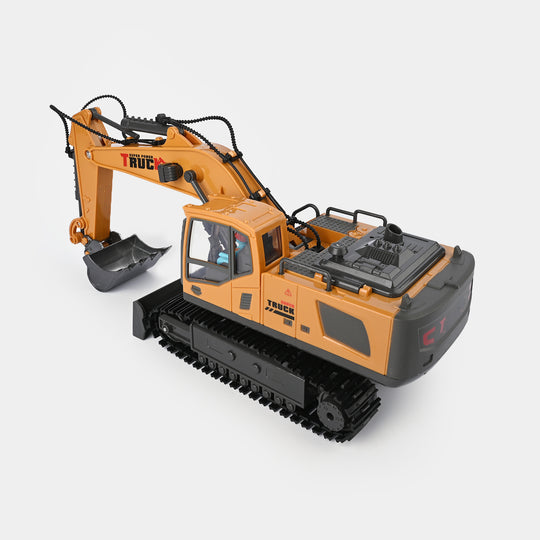 Remote Control Alloy Spray Excavator For Kids