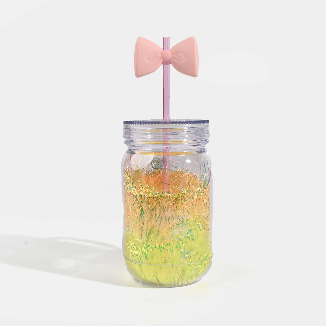 Acrylic Straw Mug/Jar | 550ml