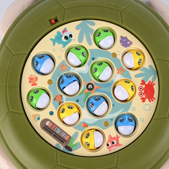 Turtle Fishing Game With Music For Kids