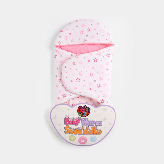 Infant Baby Foam Swaddle Star | Light Pink