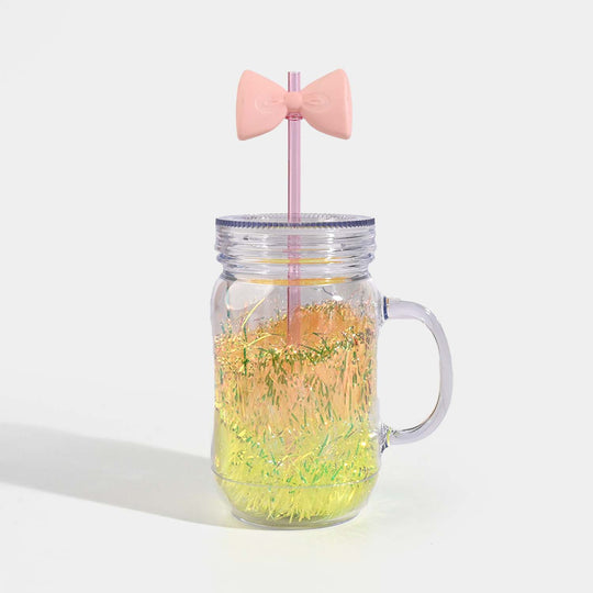 Acrylic Straw Mug/Jar | 550ml