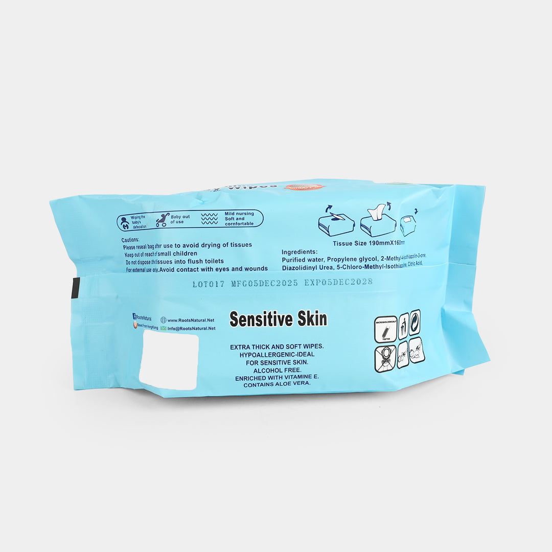 Roots Premium Baby Wipes- Jumbo Pack