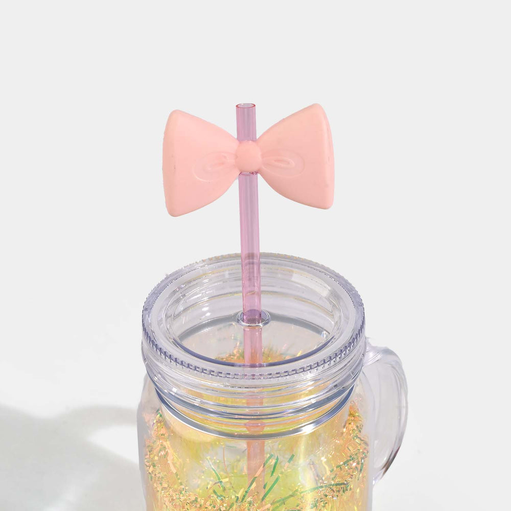 Acrylic Straw Mug/Jar | 550ml