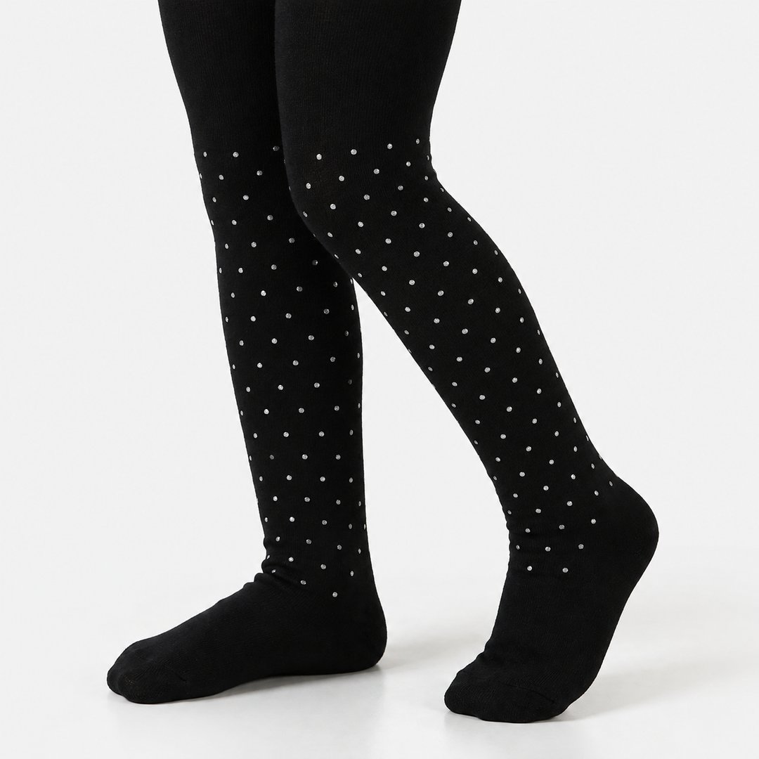 Girls Nylon Legging D2125092-BLACK
