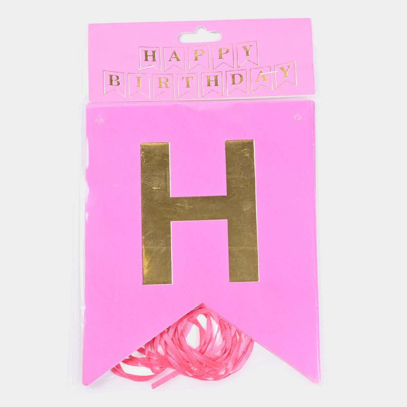 Happy Birthday Bunting Paper Banner