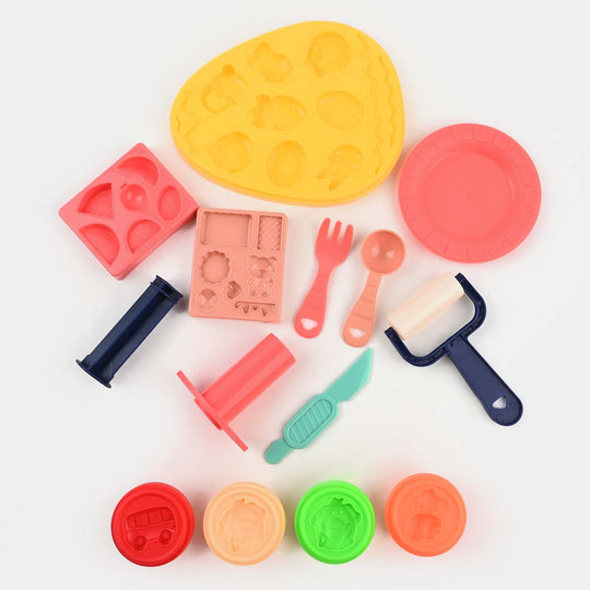 Color Magic Dough Play Set For Kids