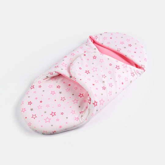 Infant Baby Foam Swaddle Star | Light Pink