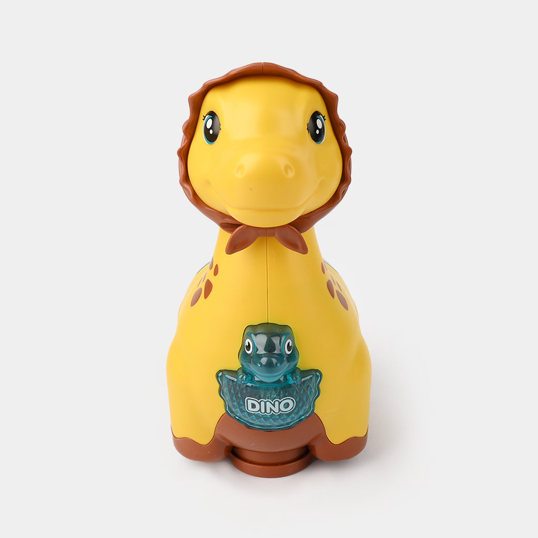 Electric Dinosaur Swing Toy- Laying Eggs - Sound Effects Toy