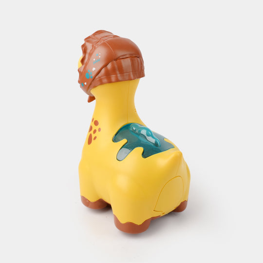 Electric Dinosaur Swing Toy- Laying Eggs - Sound Effects Toy
