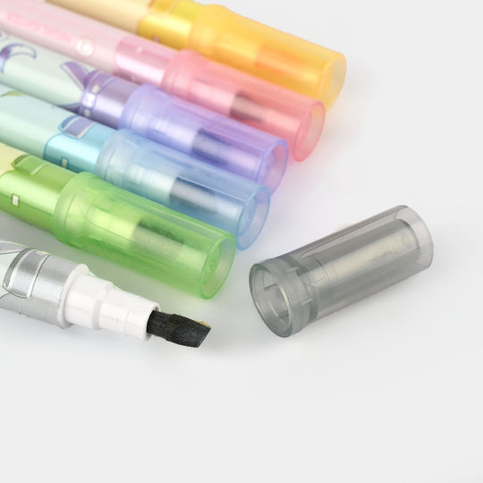 Premium Highlighter – Smooth, Bright & Perfect for Everyday Use 6Pcs