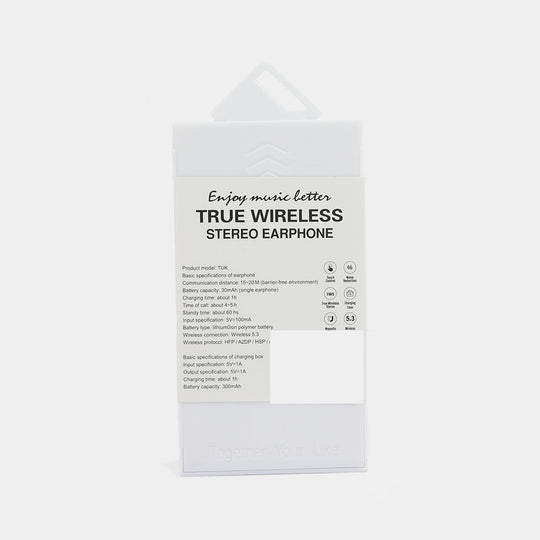 Smiling Face" Wireless Earbud/Earphone Set