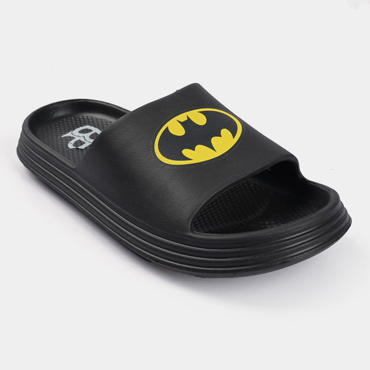 BOYS FASHION NON-SLIP SLIPPER -BLACK