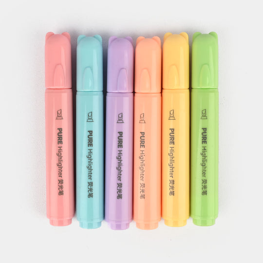 Graffiti Highlighter Pen - 6 Pcs