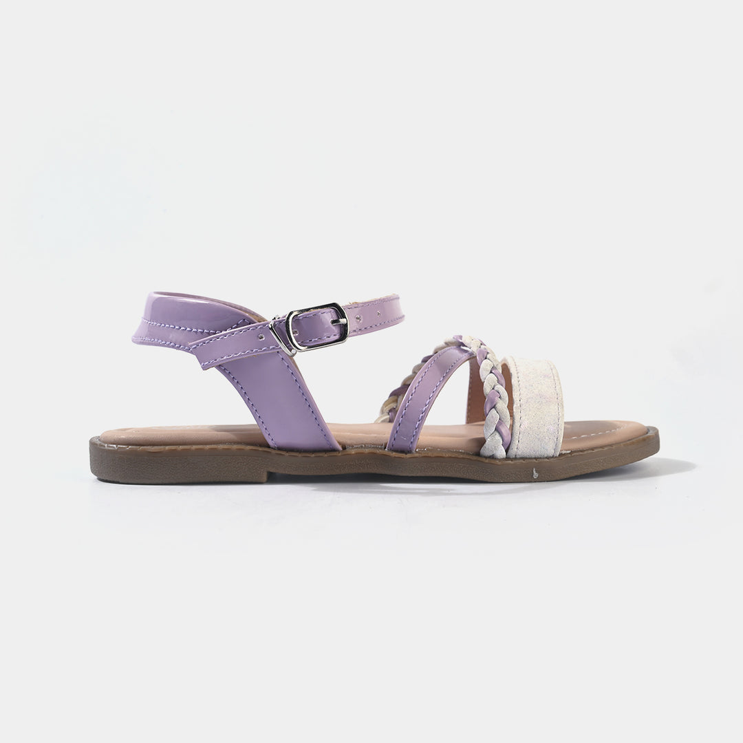 Girls Sandal 1353-Purple