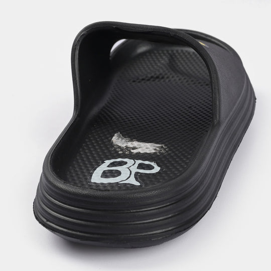 BOYS FASHION NON-SLIP SLIPPER -BLACK