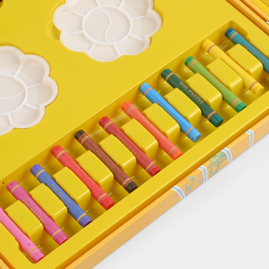 68-Piece Kids Art Set with Carry Case