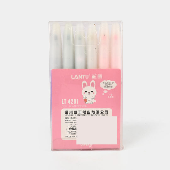 Premium Highlighter – Smooth, Bright & Perfect for Everyday Use 6Pcs