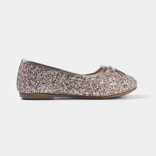 Girls Pumps 11-149-CHAMPAGNE