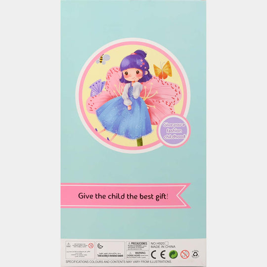 FASHION DOLL WITH MOVEABLE JOINT TOY FOR GIRLS