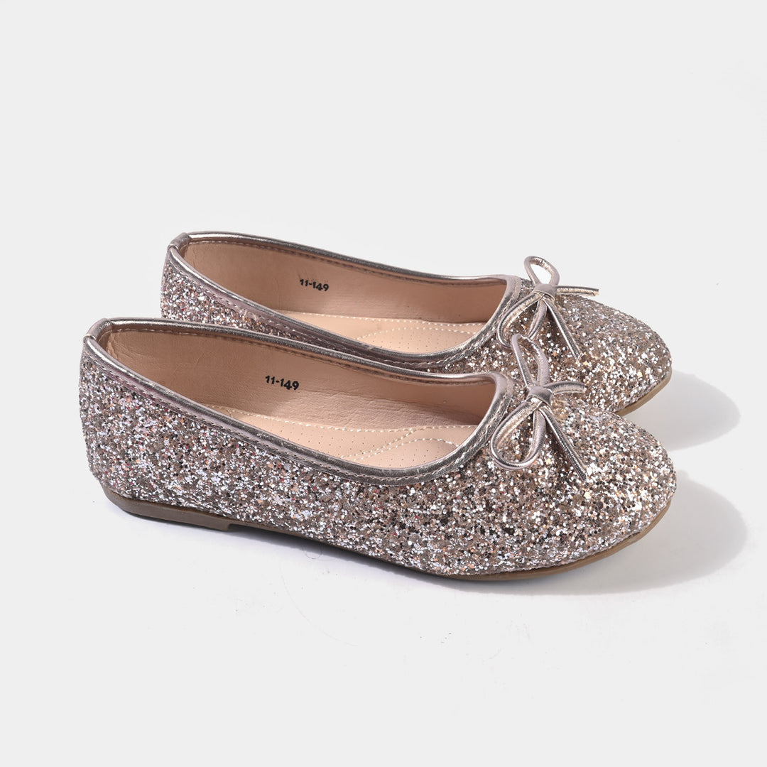 Girls Pumps 11-149-CHAMPAGNE