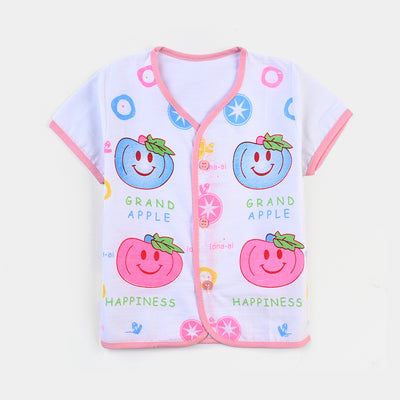 Baby Cotton Vest 3Pcs Printed