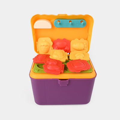 Colored Mud 2 in 1 Color Dough Set DIY Storage House Toys