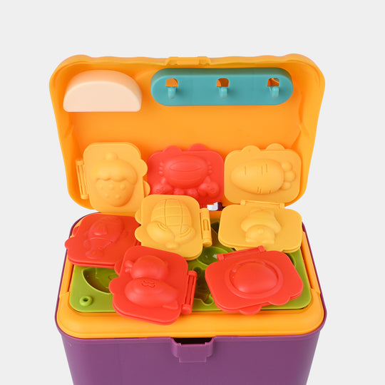 Colored Mud 2 in 1 Color Dough Set DIY Storage House Toys