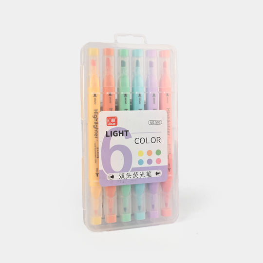 Premium Highlighter – Smooth, Bright & Perfect for Everyday Use 6Pcs