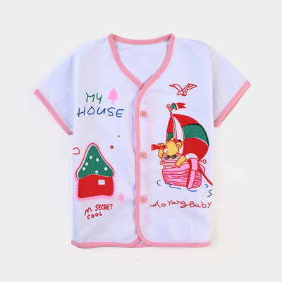 Baby Cotton Vest 3Pcs Printed