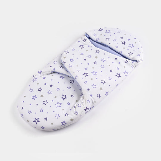 Infant Baby Foam Swaddle Star | Purple