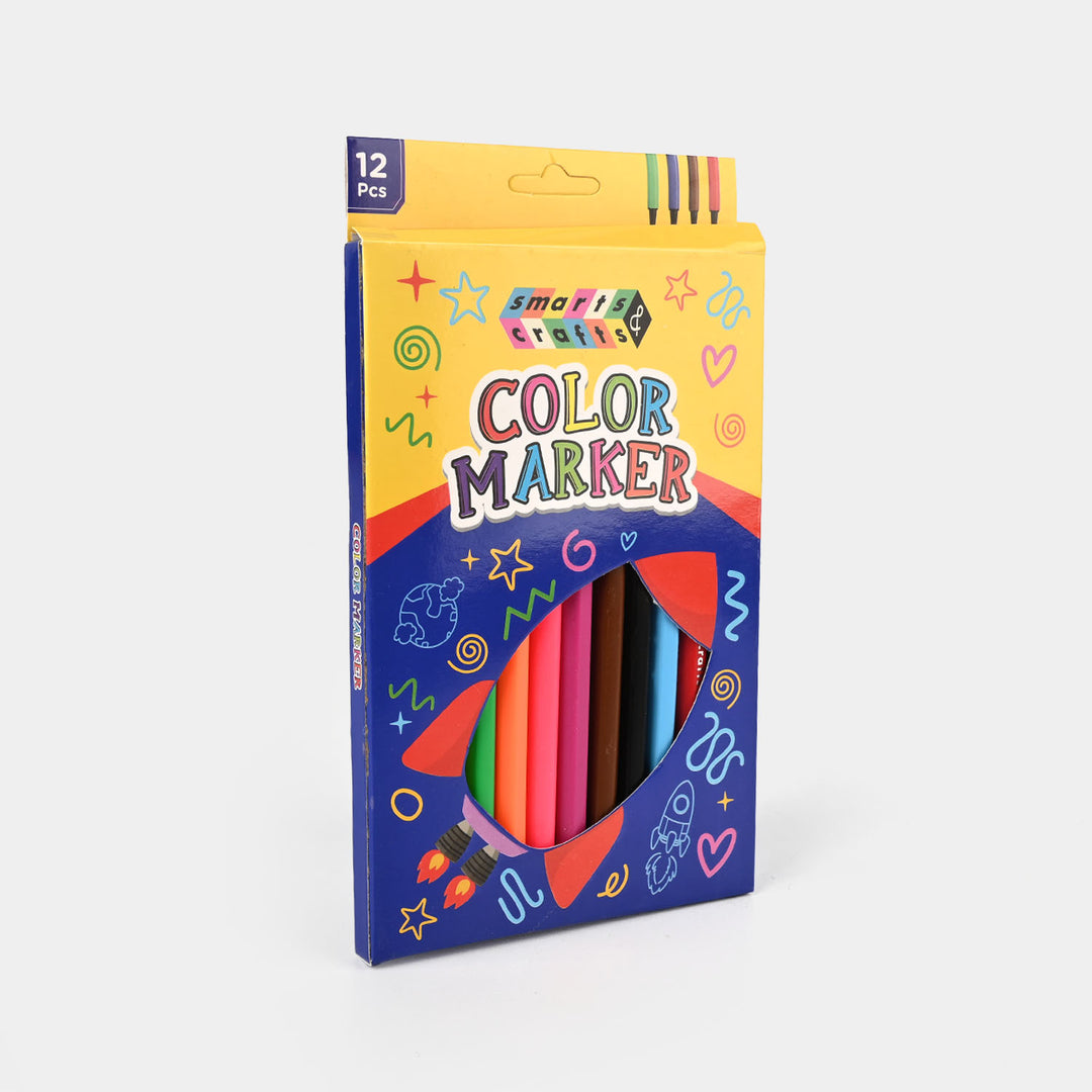 Color Marker 12Pcs