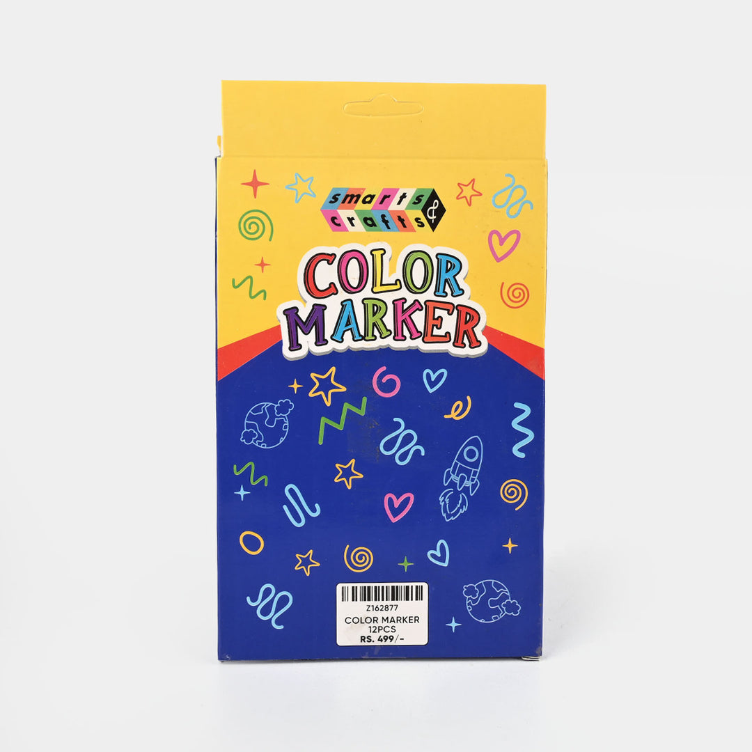 Color Marker 12Pcs